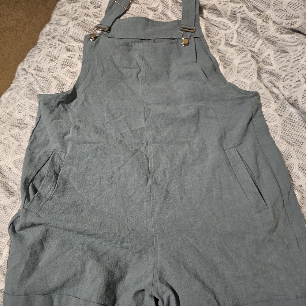 SHEIN Slate Blue Jumpsuit with Pockets